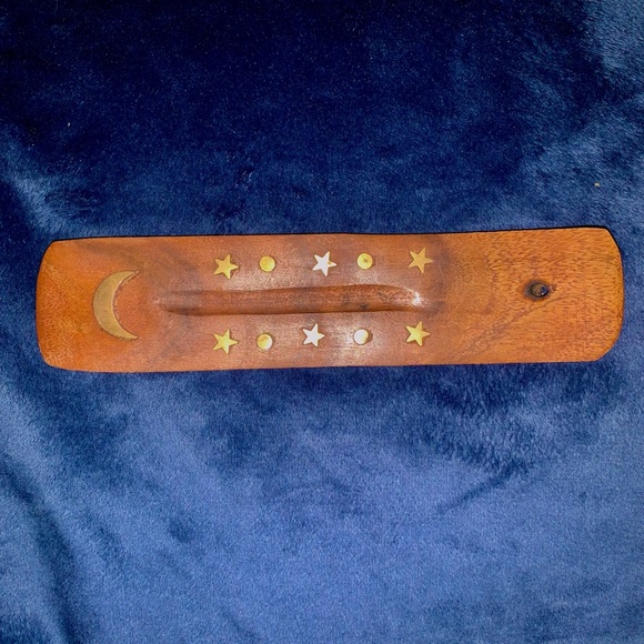 Mini Moon & Stars, Flower incense Holders - Picture 2 of 3